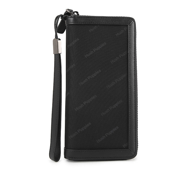 Stanford Long Zip Wlt In Black