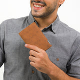 Hush Puppies Aksesoris Pria Passport Holder Rocky Passport H In Brown