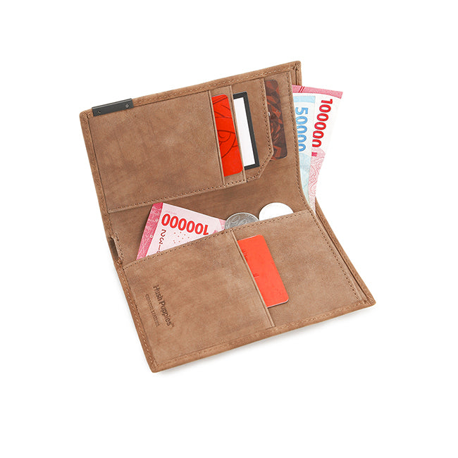 Hush Puppies Aksesoris Pria Passport Holder Rocky Passport H In Brown