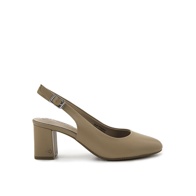Sling Back Gwen Slingback In Taupe