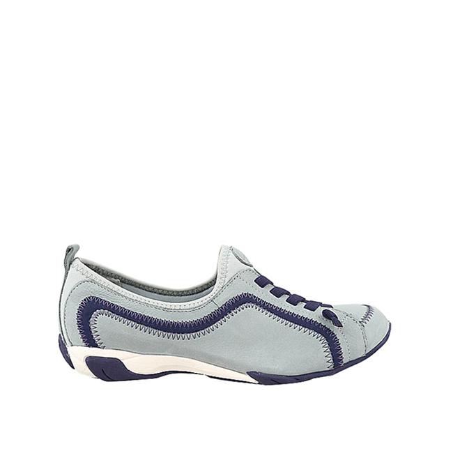 Sneakers Ladies Casual - Qualify In Aqua Grey Nubuck
