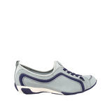 Sneakers Ladies Casual - Qualify In Aqua Grey Nubuck