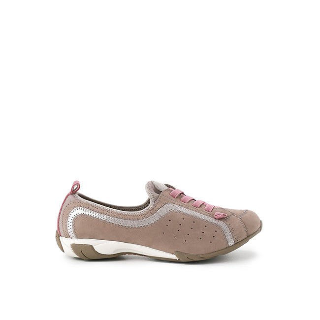 Sneakers Ladies Casual - Qualify In Vintage Grey Nubuck