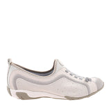 Lace Up Ladies Casual - Qualify In White