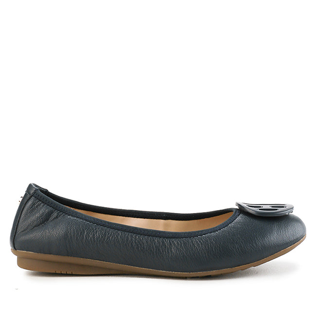 Flats Samantha In Dark Blue