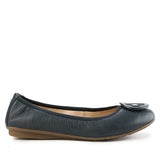 Flats Samantha In Dark Blue