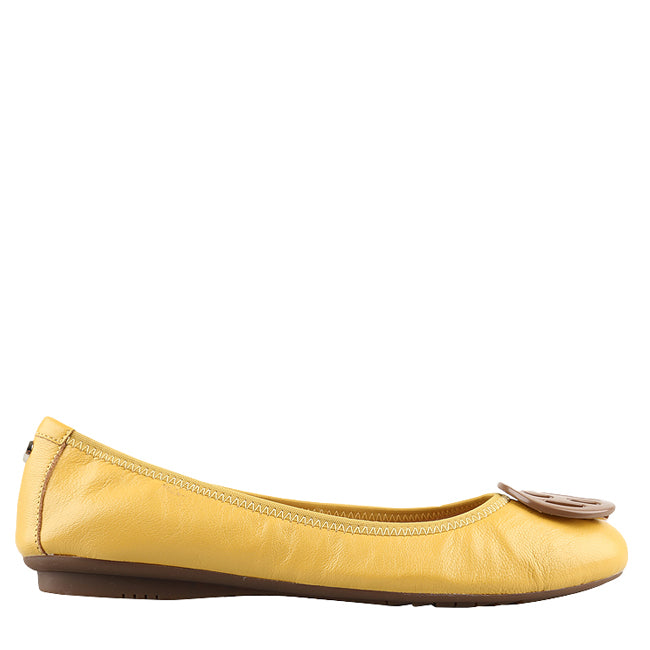 Hush Puppies Sepatu Flats Wanita Samantha In Yellow