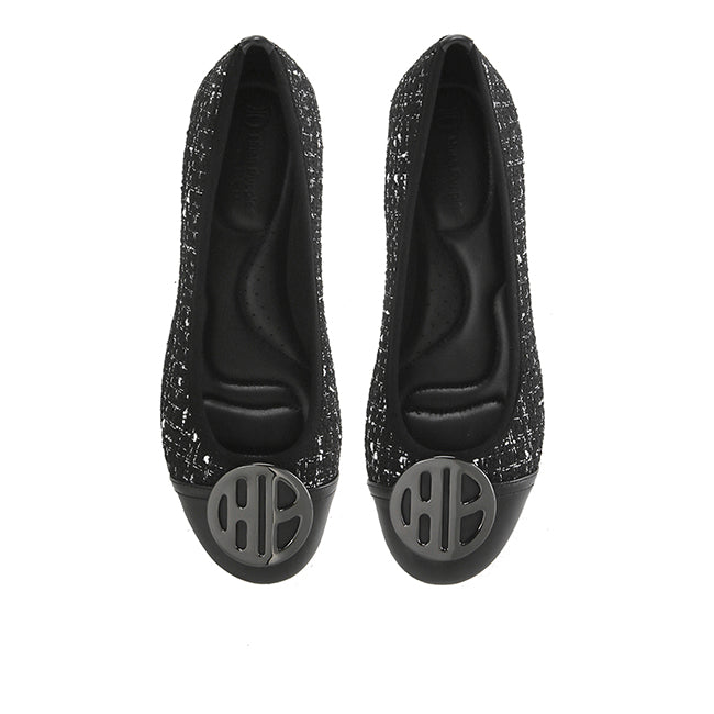 Flats Samantha Twilly In Black