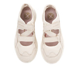 Sling Back Movement Hybrid In White Leather