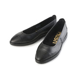 Aura Ballet In Bold Black Leather