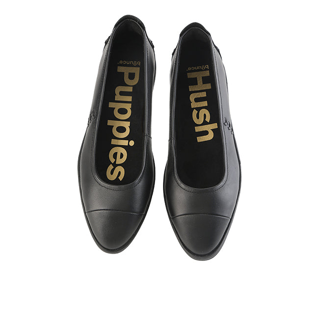 Aura Ballet In Bold Black Leather