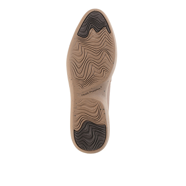 Flats Aura Ballet In Cognac Leather