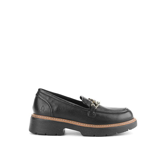 Jodie Bit Loafer In Bold Black Leather