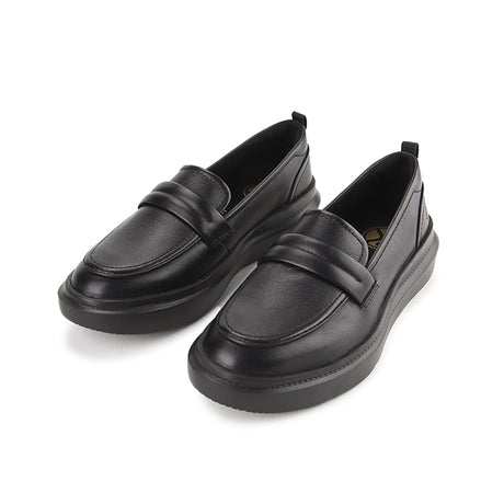 Loafers Joy Penny Loafer In Bold Black Leather
