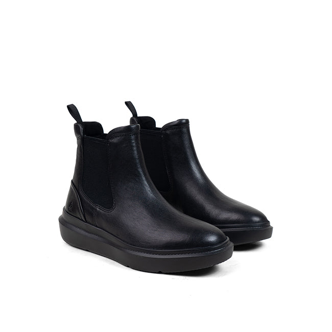 Boots Joy Chelsea In Bold Black Leather