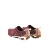 Slip On Energize In Merlot Red Nubuck