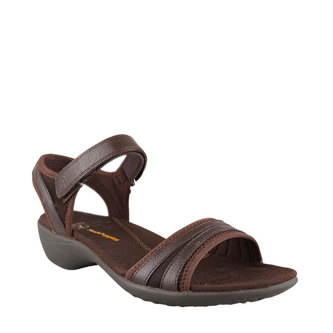Hush Puppies Sandal Strapback Wanita Athos In Brown