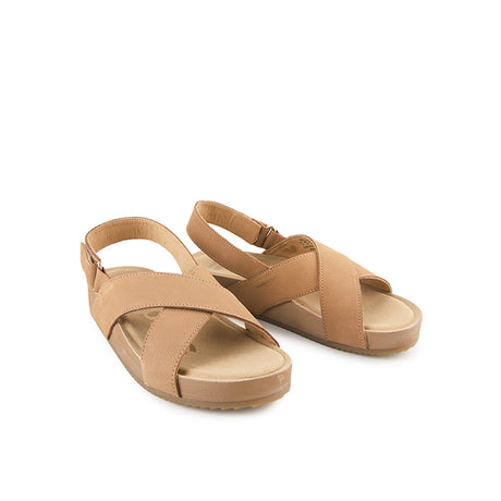 Mylah Slingback In Soft Tan Nubuck
