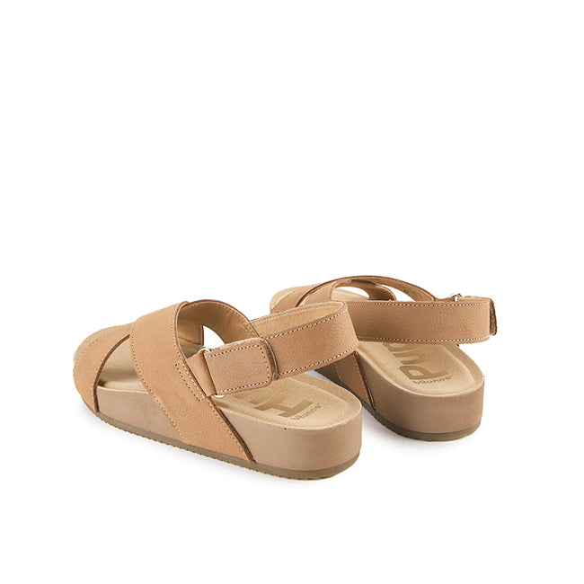 Mylah Slingback In Soft Tan Nubuck