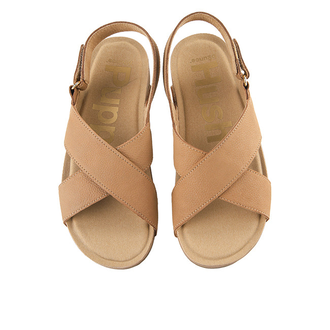 Mylah Slingback In Soft Tan Nubuck
