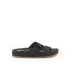 Mylah Twist Slide In Bold Black Nubuck