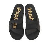 Mylah Twist Slide In Bold Black Nubuck