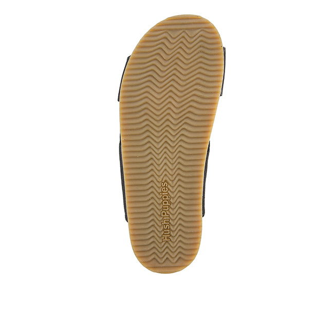 Mylah Twist Slide In Bold Black Nubuck