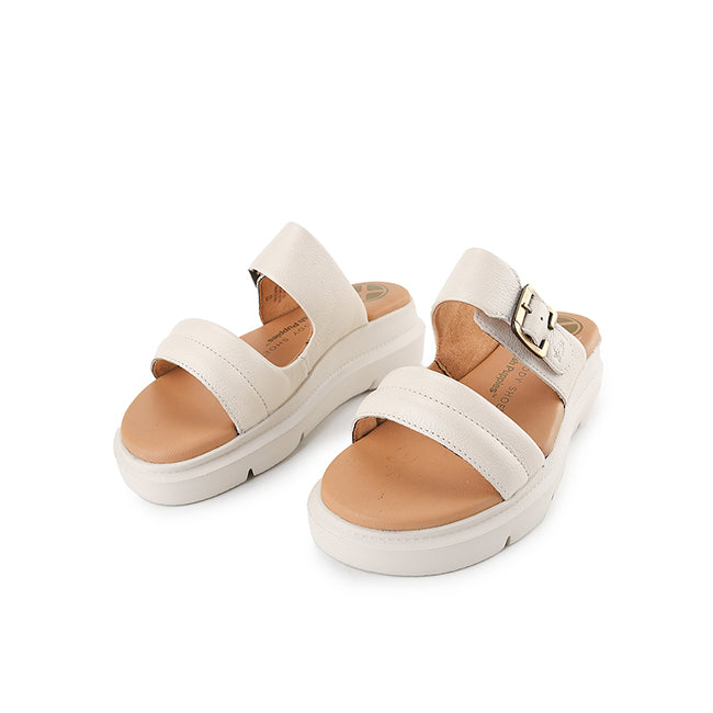 Uplift 2 Band Slide In Light Stone Leather