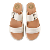 Uplift 2 Band Slide In Light Stone Leather