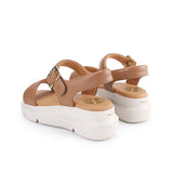 Straps Uplift Qtr Strap In Tan Leather