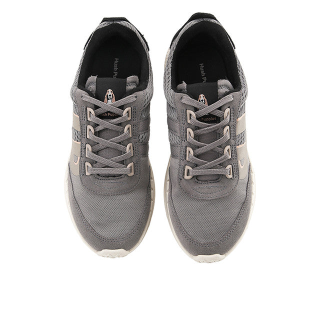 Seventy8 Runner In Charcoal Grey Textile