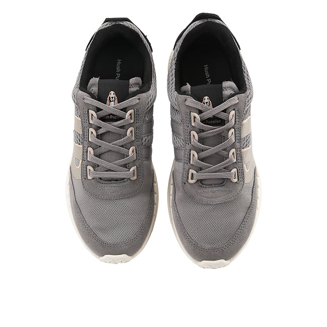 Seventy8 Runner In Charcoal Grey Textile