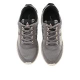 Seventy8 Runner In Charcoal Grey Textile