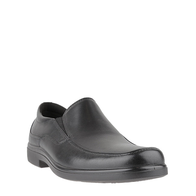 Hush Puppies Sepatu Slip On Pria James Streetsmart Ii In Black Wp Leather Np