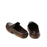 Slide Dymond Mules In Coffee