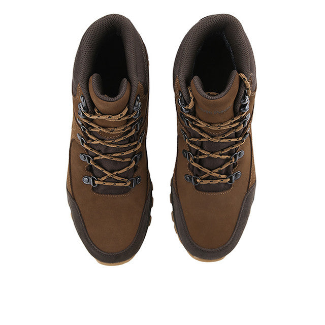 Benson Laces Boots In Coffee