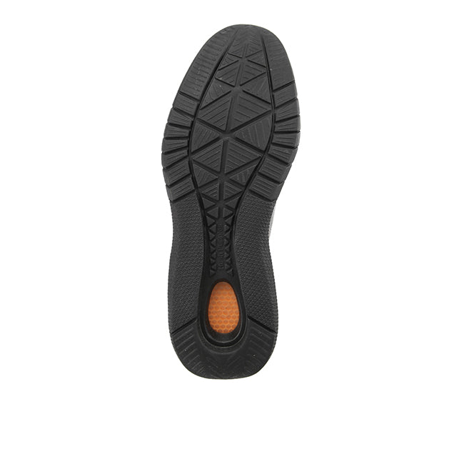 Advance Wthr Slipon In Bold Black Leather