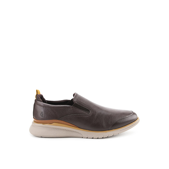 Advance Wthr Slipon In Dark Brown Leather