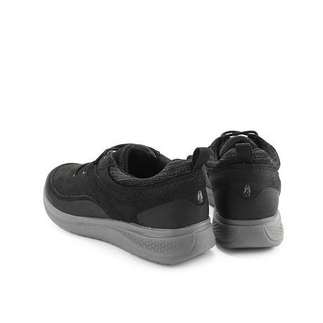Elevate Wthr Sneaker In Bold Black Nubuck