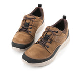 Elevate Wthr Sneaker In Caramel Tan Nubuck
