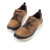 Elevate Wthr Sneaker In Caramel Tan Nubuck