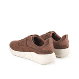Seventy8 Lthr Runner In Cognac Nubuck