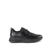 Excel Lace Up In Bold Black Leather