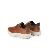 Excel Lace Up In Cognac Leather