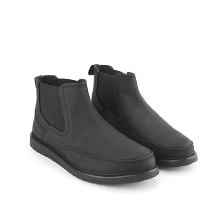 Jenson Gore Boot In Bold Black Leather