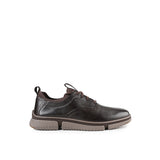 Bennet Laceup In Dark Brown Leather