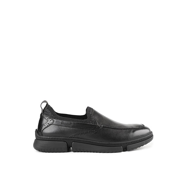 Bennet Slipon In Bold Black Leather