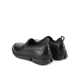 Bennet Slipon In Bold Black Leather