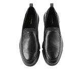 Bennet Slipon In Bold Black Leather