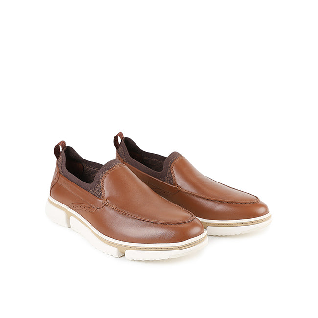 Bennet Slipon In Cognac Leather